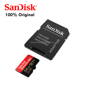 Thẻ nhớ Sandisk 64GB, cực Pro microSDXC, UHS-I, 200 Mb/giây, V30, U3, C10, A2 - SDSQXCU-064G-GN6MA - Product Image 3