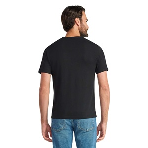 Premium Men's Summer Slim Fit Knitted Cotton Printed Casual T-Shirts Plus Size Quick Dry Breathable Custom Colors - Product Image 3