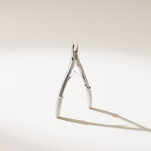 Pinzas para cutículas profesionales de acero inoxidable LUCANUS, 1/2 mandíbula, 1/4 mandíbula, estilo de lujo, hoja recta, herramienta para uñas para uso en salón - Product Image 5