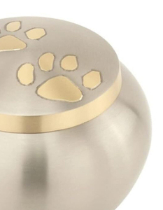 Decorative Stainless Steel Modern Eco-Friendly Pet Cremation Urns <b>for</b> Dog <b>Ashes</b> Small Funeral Supplies Wholesale - Product Image 4