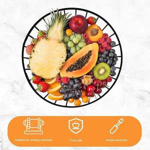 Panier de rangement en métal à mailles profondes, organisateur robuste pour le rangement dans le garage - Product Image 3