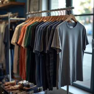 เสื้อยืดโพลีเอสเตอร์สีพื้น น้ำหนักเบา ระบายอากาศได้ดี แห้งเร็ว เสื้อยืดลำลองสำหรับเล่นกีฬา รับผลิตแบบ OEM - Product Image 1