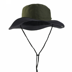 Sombrero de Pescador de Color Sólido con Visera de Algodón para Hombre y Mujer, Sombrero de Ala Ancha para Uso en Exteriores, Gorra Plegable - Product Image 2