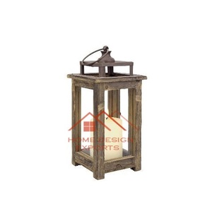 Bougeoir en bois de couleur naturelle au design attrayant à bas prix Bougeoir en bois au design nordique - Product Image 1