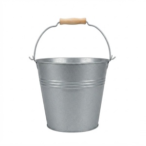 Wholesale Square Galvanized Metal <b>Bucket</b> Set Rustic Farmhouse <b>Tin</b> Pail Planter Pots for Garden Flower and Succulent Display - Product Image 6
