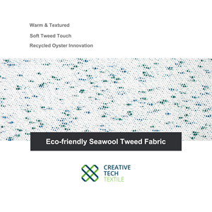 RCO-2B2373 Lana de mar reciclada PET/AC/NY/Poly/Lux/R=23/51/14/6/3/3 Y/D, Chenilla de lujo de moda hecha con mezcla de lana de mar reciclada sostenible - Product Image 5