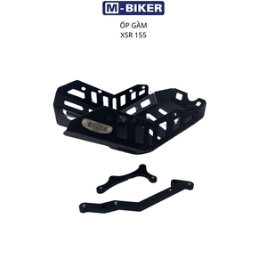 ฝาครอบใต้ท้องรถ Yamaha XSR 155 Mbiker ลาย Good Morning ดีไซน์ CNC โครงเหล็กคุณภาพสูง ป้องกันเครื่องยนต์ - Product Image 1