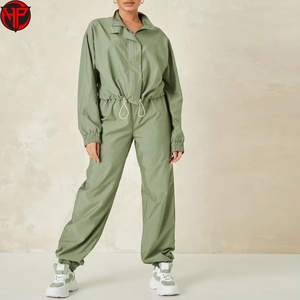 Ensembles coupe-vent vintage hip-hop streetwear pour femmes, survêtements décontractés 2 pièces, couleur personnalisée, imperméables, 100 % polyester - Product Image 2