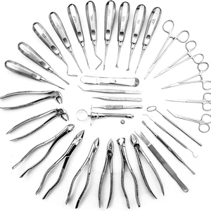 Kit d'extraction dentaire et chirurgicale générale de 32 pièces, certifié CE, en acier inoxydable, outils chirurgicaux manuels professionnels - Product Image 6