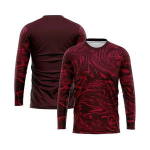 เสื้อยืดแขนยาวสำหรับบาสเกตบอล ฟุตบอล ยิงปืน ราคาประหยัด สำหรับผู้ใหญ่และเด็ก - Product Image 5