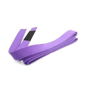 Cinturón de Artes Marciales Color Lavanda, Cinturón de Algodón para Karate y Taekwondo, Correa de Graduación, Equipo de Entrenamiento Profesional, Cinturón de BJJ - Product Image 1
