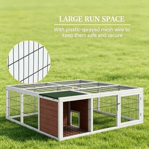 Recinto per Animali Domestici per Conigli, Cani, Gatti, Polli - Pieghevole, Quadrato, in Plastica di Lusso, Personalizzabile - Product Image 5