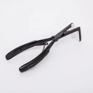 Professional Black Color Tape in Hair Pliers Hot Sale Stainless Steel Tape in Hair <b>Extension</b> Plier <b>Bead</b> Removal Pliers - Product Image 3