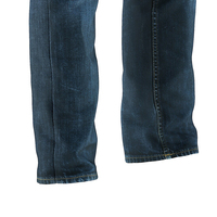 Jean droit vintage en denim pour homme, 100 % coton, séchage rapide, vente en gros OEM et prix abordable