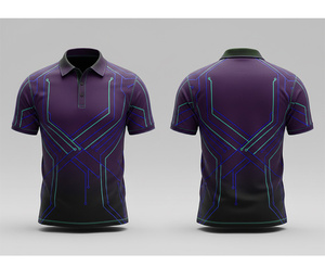 OEM Custom Sublimation Polo Shirt Men Women Sports Uniform Durable Stitching for Men Women Youth Quick-Dry Dry-Fit Active Polo - Product Image 6