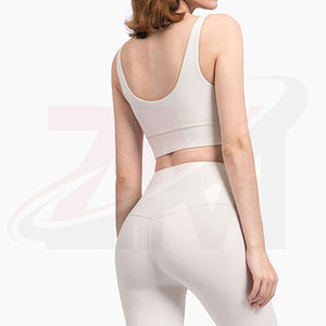 Conjunto de yoga personalizado con MOQ bajo para mujer, ropa deportiva ajustada de alta calidad, conjunto de yoga para mujer. - Product Image 2