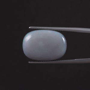 Opale naturelle blanche de qualité supérieure certifiée IGI, pierre précieuse brute, 13,22 carats, taille ovale 19,5x13,5 MM, taillée à la main, polie, pierre précieuse légère - Product Image 1