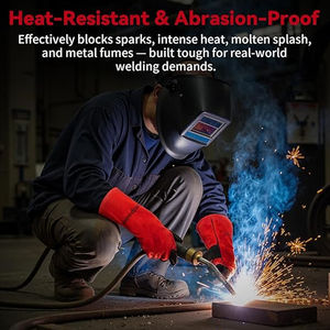 Gants de soudage de sécurité industrielle résistants à la chaleur, anti-boulochage, compatibles écran tactile, détection d'aiguilles, utilisation extérieure, haute qualité - Product Image 5