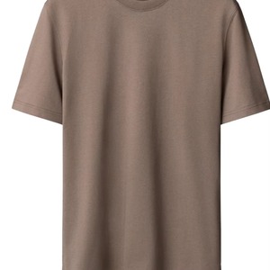 Camiseta A3093 para Hombre, Ecológica, 200 Gramos, Poliéster/Algodón, Tejida, Bordada, Diseño en Blanco, Manga Corta, Cuello Redondo, Estilo Juvenil Unisex - Product Image 3