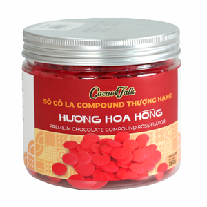 Bulk Selling Direct Manufacture Rose Compound Chocolate Button Cocoa 1KG HALAL OEM/ODM Bakery Using Biscuits Cookies Hot - Product Image 1
