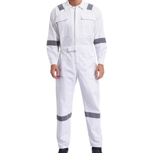High Visibility Workwear <b>Overall</b> with Reflective Tape for Factory <b>Construction</b> and Field Workers - Product Image 1