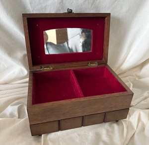 Luxury Solid Wood Jewelry Organizer <b>Box</b> with Sliding <b>Drawers</b> Multi Layer Wooden Jewelry <b>Storage</b> Case for Rings Earrings Necklace - Product Image 1