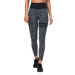 Legging à imprimé léopard pour femmes, pantalon de Yoga, de gymnastique, de Sublimation, taille haute, personnalisé, 7/8 - Product Image 2