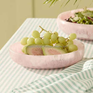 Cuenco de resina hecho a mano personalizado para ensaladas para cocina y mesa para servir y mezclar cuencos de vajilla y accesorios de cocina - Product Image 1