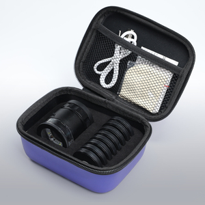 Lupa Recargable de Alta Calidad 10X con 9 Retículas, Lente de Cristal, Herramienta para Joyeros, Relojeros, Monedas y Coleccionistas - Product Image 1