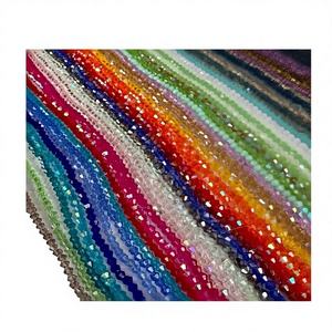 Cuentas de Cristal Rojas Coloridas para la Creación de Joyería - Cuentas Facetadas Brillantes y Decorativas de Primera Calidad para Hacer Pulseras y Collares con Forma de Bola - Product Image 4