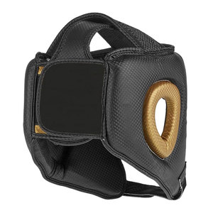 Protector de Cabeza de Taekwondo de Alta Calidad, Casco de Seguridad Transpirable de Cuero para Niños, Jóvenes y Adultos con Cierre de Velcro Personalizable - Product Image 3