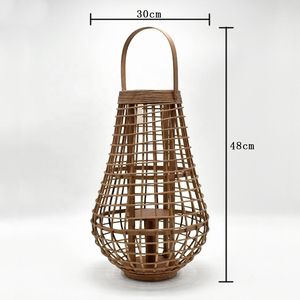 Durable Wholesale Coastal Style Handmade Eco-friendly <b>Lantern</b> Decorative Lamp Shade For Hotel Resort Restaurant Decoration - Product Image 1