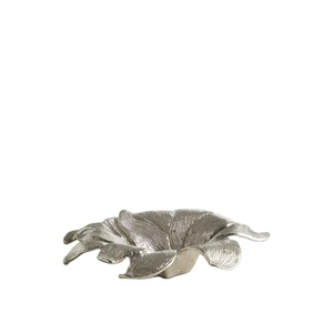 Cuenco de fruta de plata artesanal, accesorios de Decoración de mesa, cuenco minimalista, forma Irregular, cuencos de Metal fundido para servir, 2025 - Product Image 5