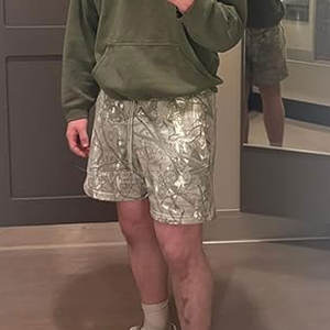 Shorts imprimés camouflage jungle personnalisables pour hommes, style urbain tendance, confortables à porter au quotidien, tenue d'été - Product Image 6