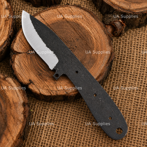 Cuchilla en Bruto de Acero al Carbono de Grado Industrial UA Supplies, Punta Caída, 0.5mm de Grosor, 8 Pulgadas de Longitud Total para Cuchillos de Camping DIY OEM - Product Image 3