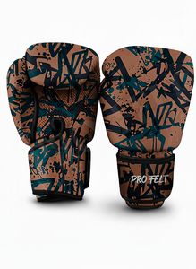 Guantes de Boxeo Ligeros y Protectores, Guantes de Entrenamiento y Sparring para Kickboxing y MMA, Estilo de Cuero PU, Guantes con Absorción de Impactos - Product Image 2