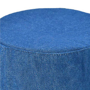 Chapeau Bob en Jean Unisexe Personnalisé Bleu Uni Décontracté Printemps-Été Qualité Supérieure pour Adulte Tendance - Product Image 4
