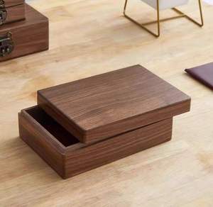 Solid Wooden Modern Luxury 4-Layer Storage <b>Box</b> Set Toys Organizer Natural Wood <b>Keepsake</b> <b>Box</b> Decorative Desktop Storage Case - Product Image 2