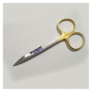 Tijeras Quirúrgicas Wenquar Converse Graefe Doradas, Instrumento Nasal Half Wilmer para Procedimientos ORL, Más Vendidas - Product Image 1