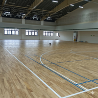 Revêtement de sol sportif Sundek Sports Air Cush Premium pour terrains de basketball en bois, qualité professionnelle, Inde