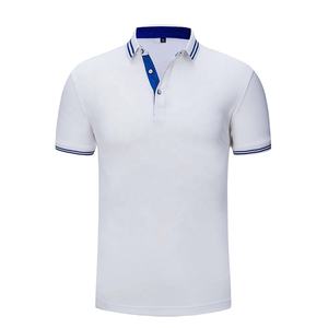 Polo de bonne qualité personnalisé pour hommes, à rayures en coton, Slim et simple - Product Image 3