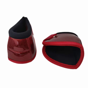 Bottes de protection en néoprène pour chevaux, vente en gros, personnalisables, respirantes, de luxe, couleurs tendance, style moderne - Product Image 6