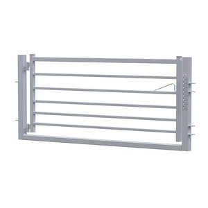 Panneaux de clôture en tube carré en acier galvanisé à chaud, portails d'entrée, écologiques, OEM ODM, pour jardin et extérieur, vente en gros, Vietnam - Product Image 2