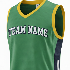 ชุดยูนิฟอร์มบาสเก็ตบอลสั่งทำพิมพ์ลายขายส่งจากโรงงาน |   ชุดเสื้อทีมสโมสร โพลีเอสเตอร์ ระบายอากาศได้ดี แห้งเร็ว แบบไม่มีแขน - Product Image 5