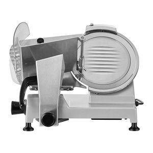 Affettatrice Elettrica Commerciale da 10 Pollici 240W con Lama Affilata in Acciaio al Carbonio Regolabile 0-1,2 cm e Affilatore Integrato per Taglio Alimenti e Salumi - Product Image 1