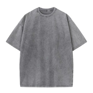 Camiseta Casual para Hombre, Rosa, Oversize, Manga Corta, Cuello Redondo, 100% Algodón Tejido, Transpirable, Estilo Urbano, con Logotipo en la Espalda - Product Image 6