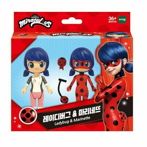Figura de Acción de Miraculous Ladybug - Juguete Coleccionable de Ladybug y Marinette - Product Image 2