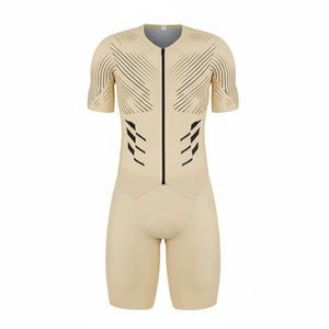 Conjunto de Jersey y Pantalones Cortos de Ciclismo de Alta Calidad, Ropa Deportiva Ligera de Verano para Hombre, Jersey y Pantalones Cortos Personalizados para Ciclismo de Carreras - Product Image 1