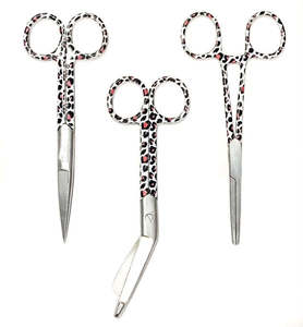 Dentavex Corporation Nurse Scissors Kit 3pcs Modern Style Stainless Steel Mayo Bandage Scissors Forceps CE Certified for First - Product Image 1