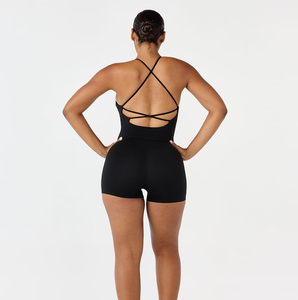 Shorts d'été personnalisés pour femmes, taille haute, élastiques, décontractés, pour le fitness et la course à pied - Product Image 3